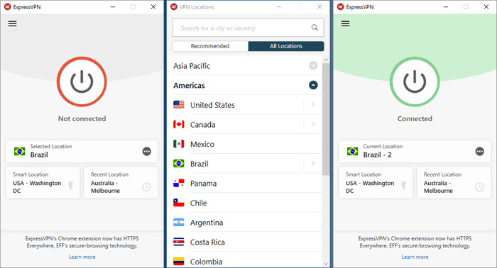 ExpressVPN Brazil