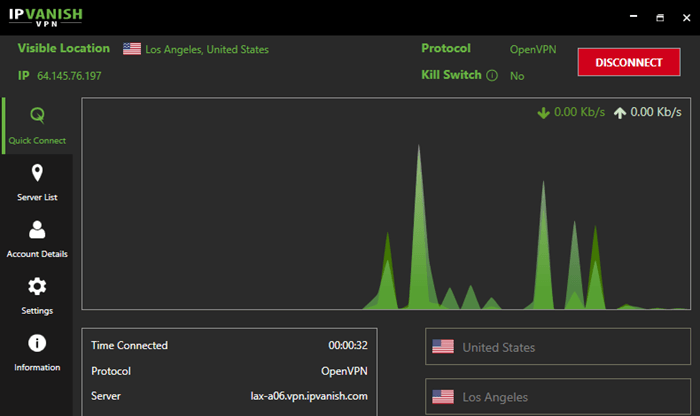 IPVanish USA