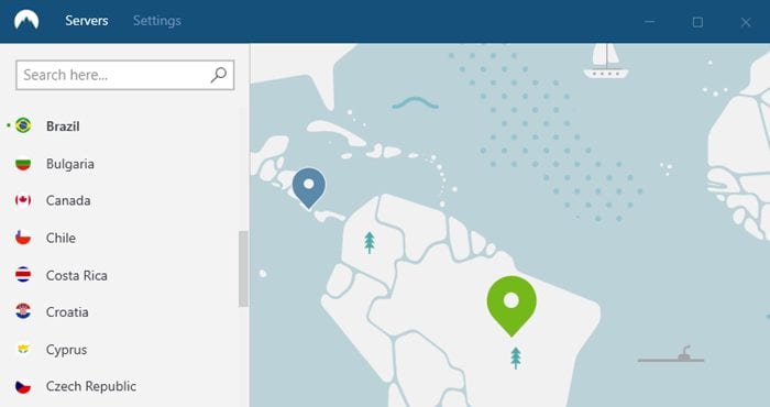 NordVPN Brazil